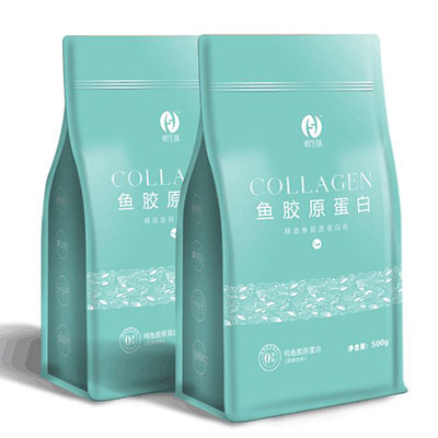 Fish collagen solid beverage